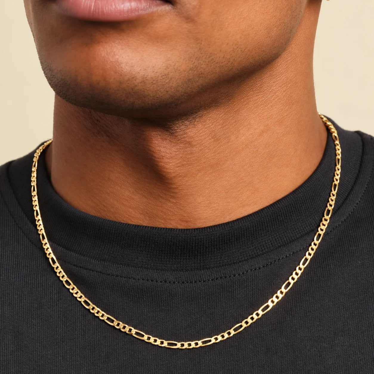 Flat Cuban Chain | Gold Plated