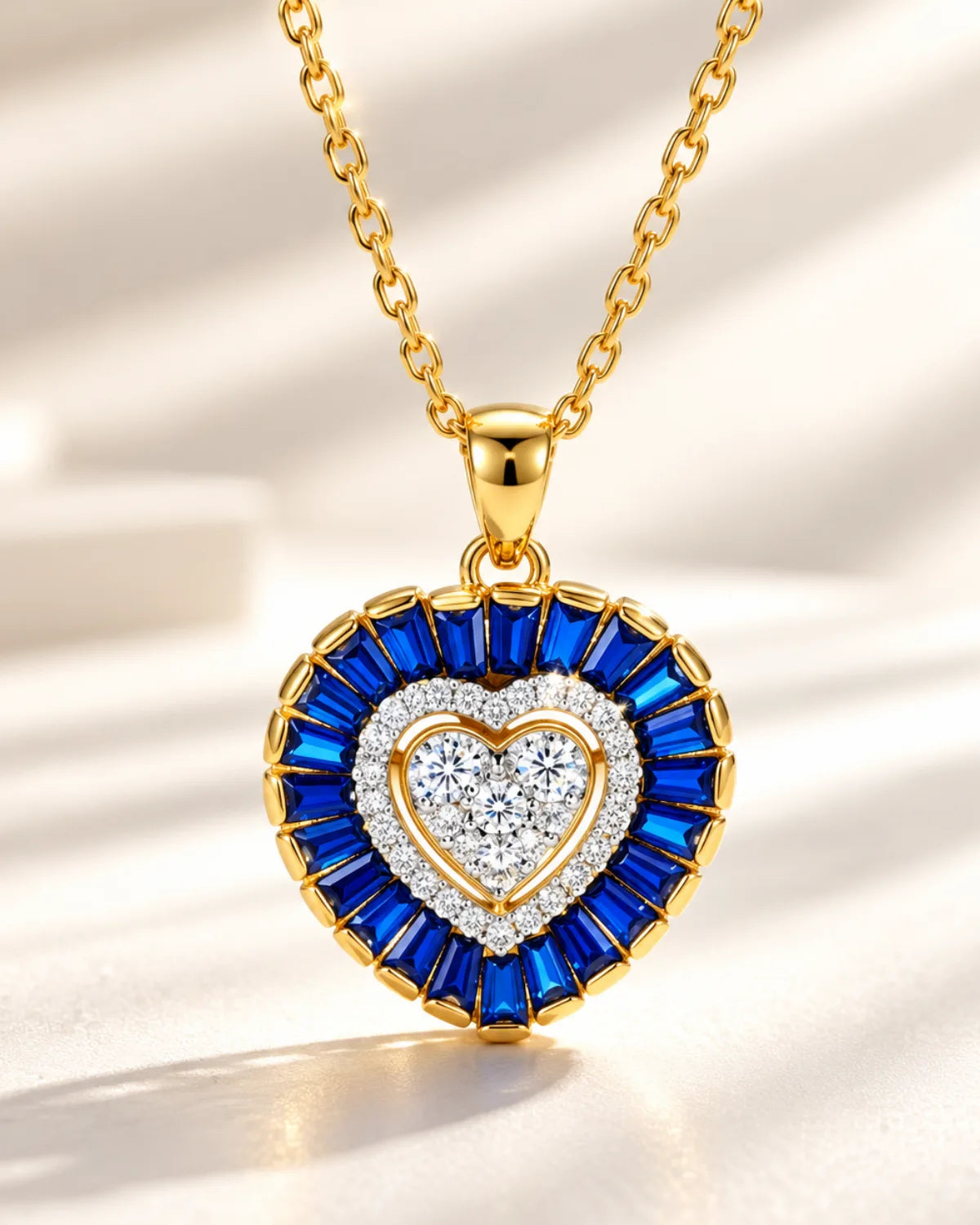Aura Midnight Heart Pendant