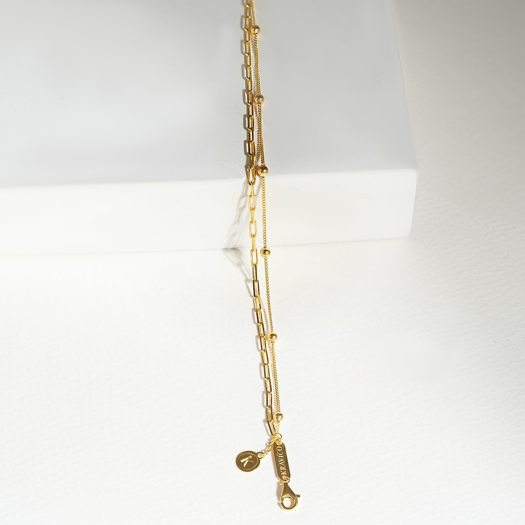 Bead Paperclip Bracelet