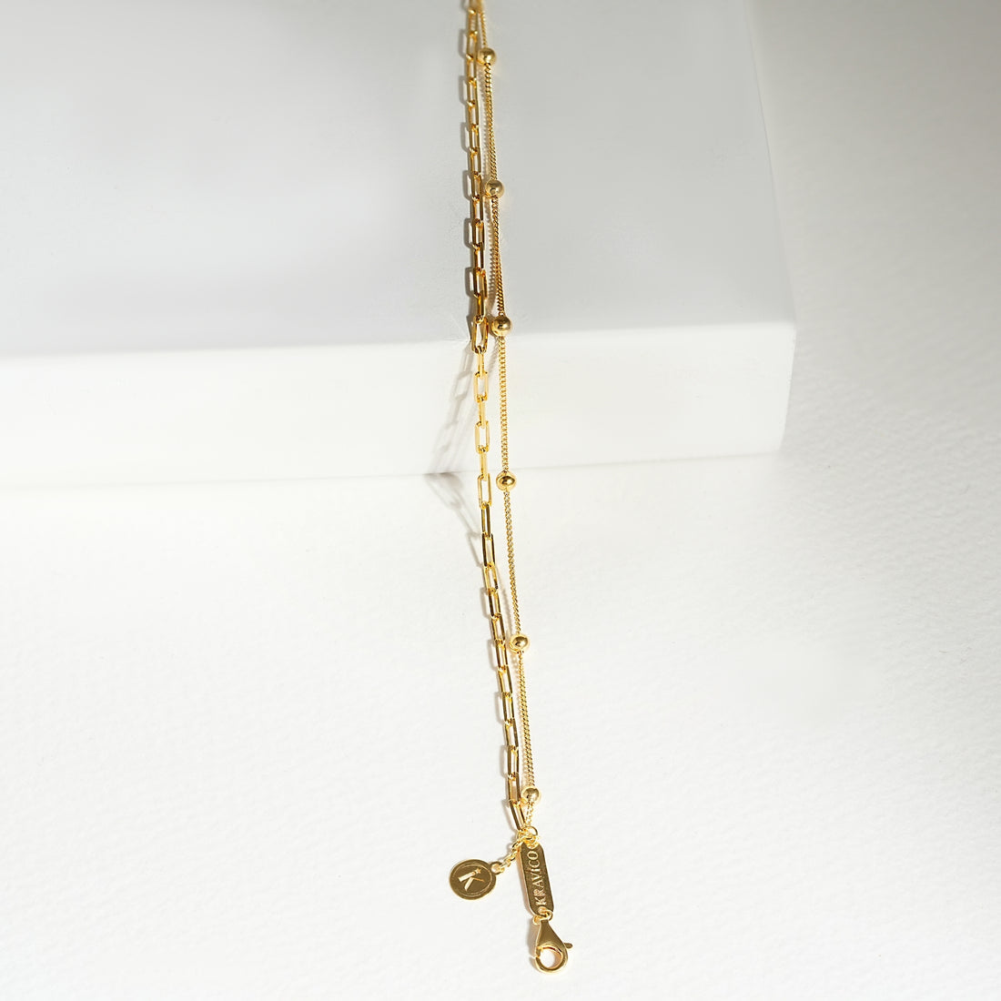 Bead Paperclip Bracelet