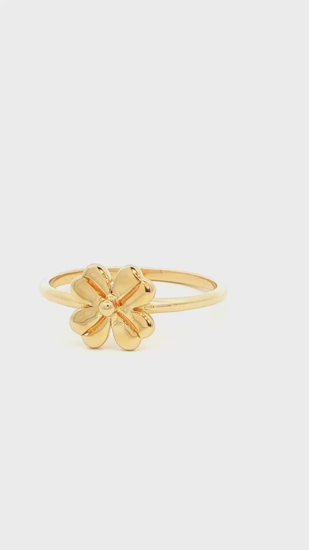 Gold Flower Ring