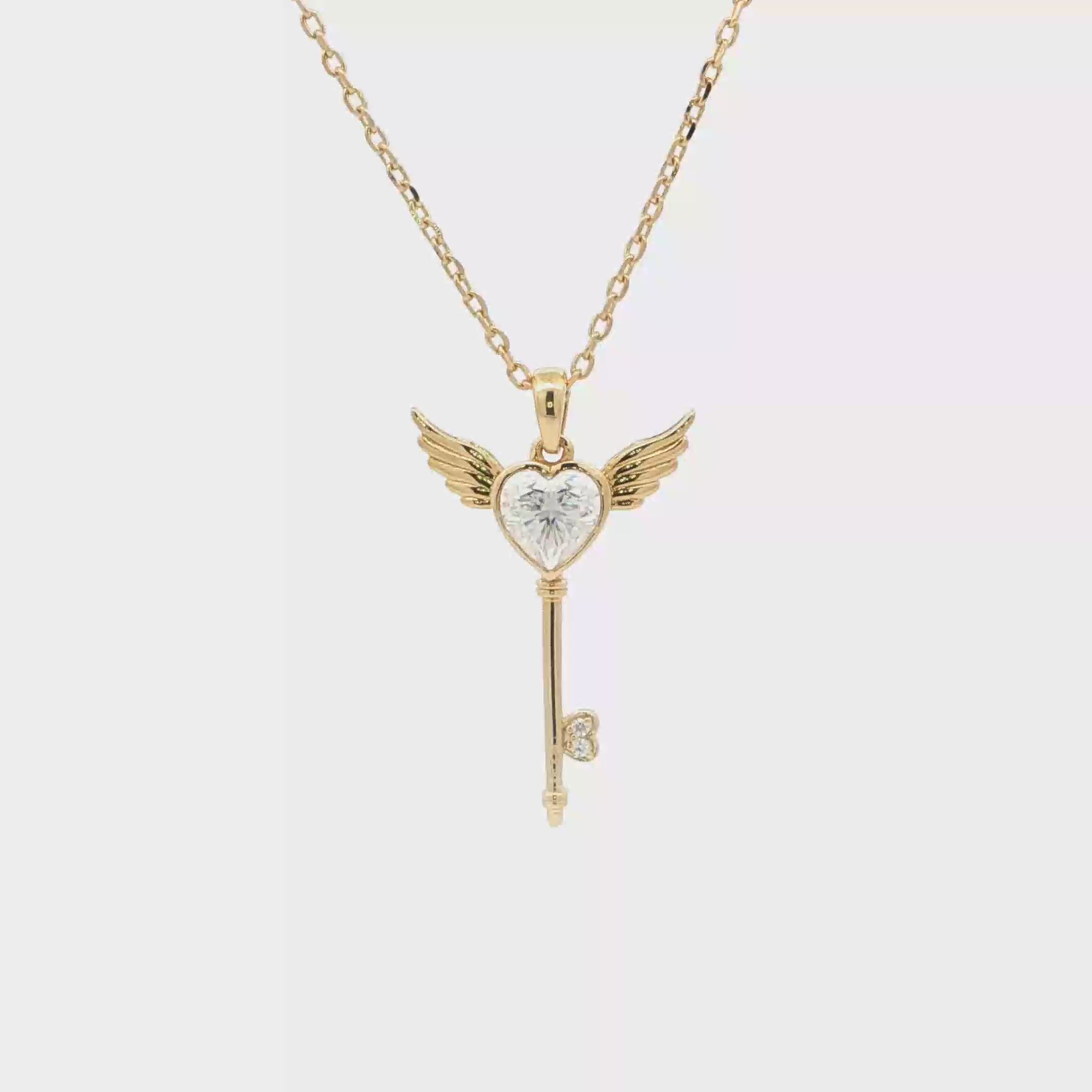 Love & Key Pendant