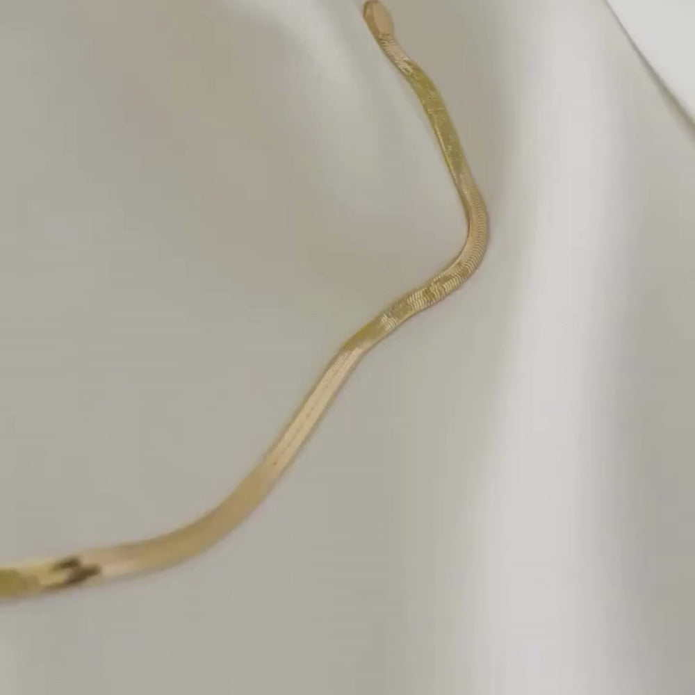 Thick Snake Chain | Gold Vermeil