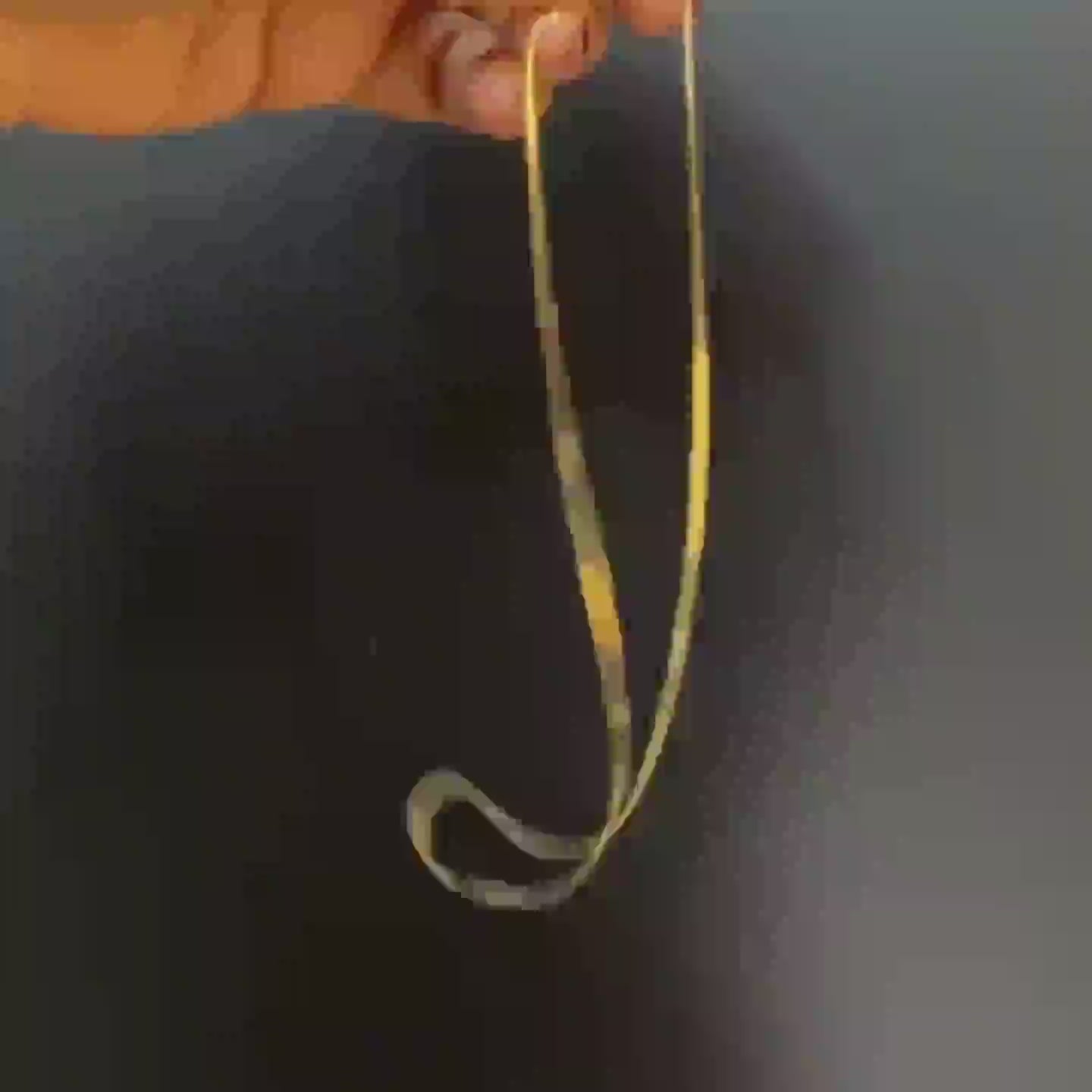 Snake-Link Gold Plated Chain
