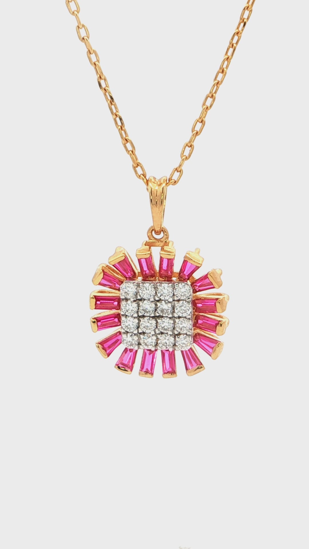 Aura Blush Pendant