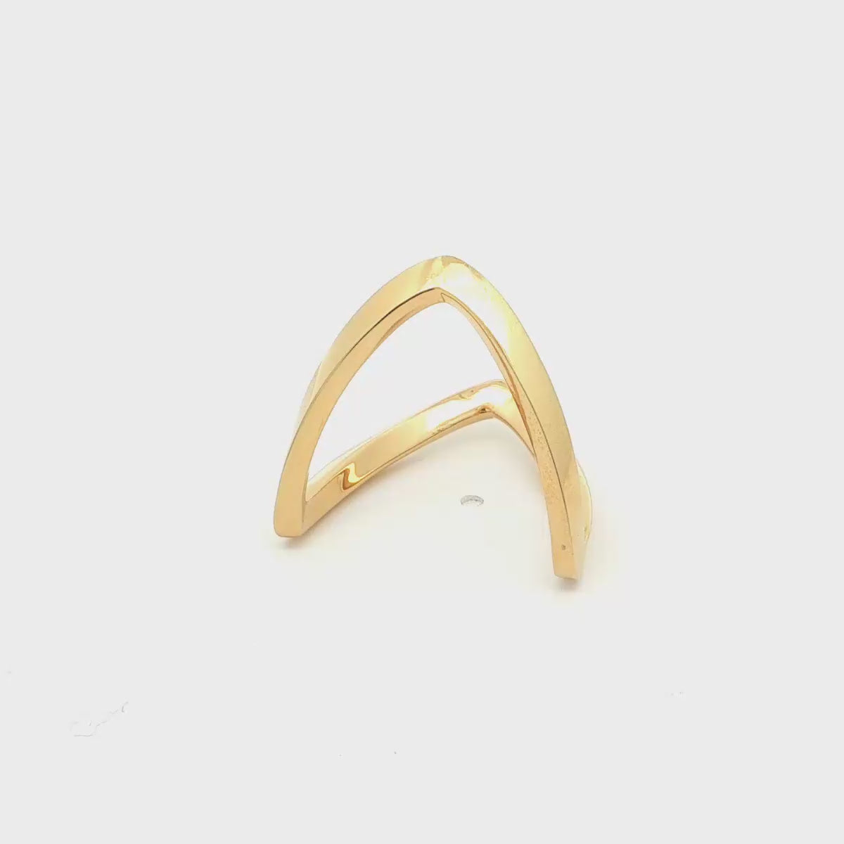 Gold Plated Vanki Style Ring