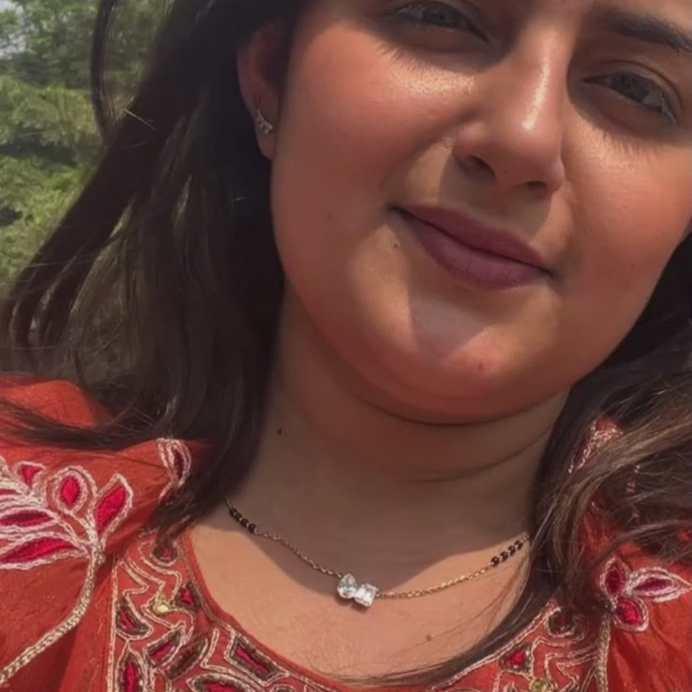 Toi Moi Mangalsutra | Gold Vermeil