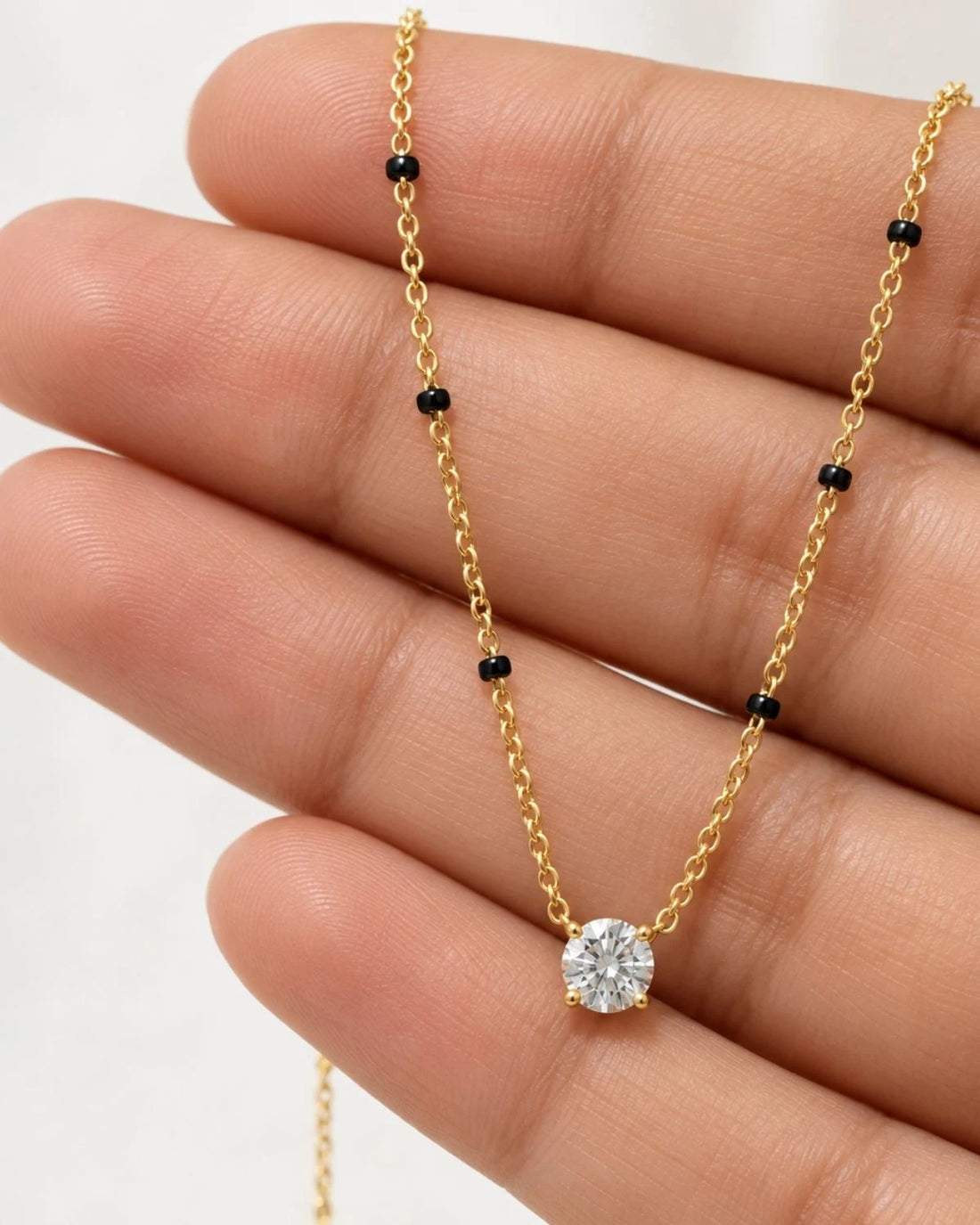 Mira Mangalsutra | Gold Vermeil